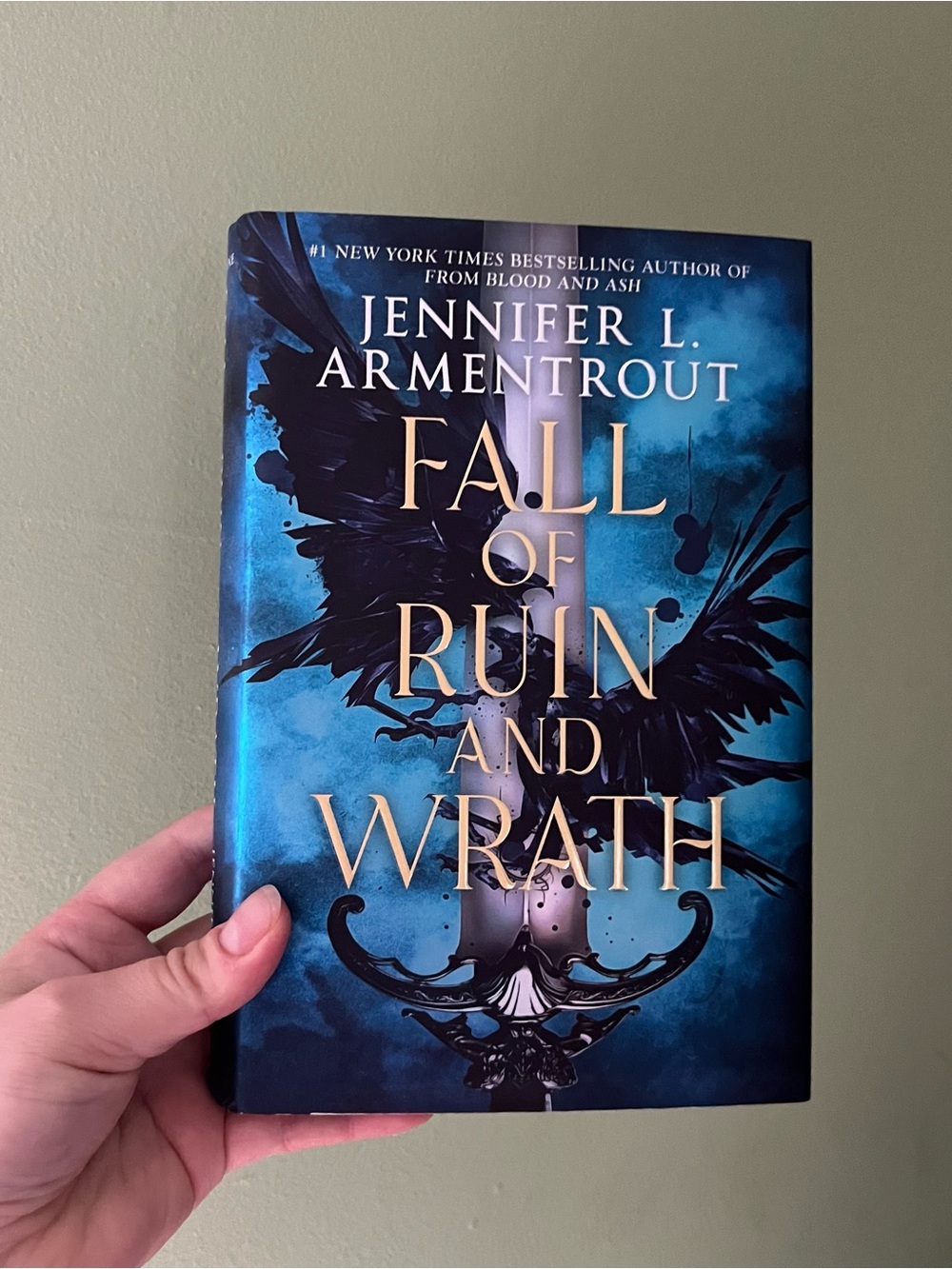 Fall of Ruin and Wrath by Jennifer L. Armentrout Fantasy Book
